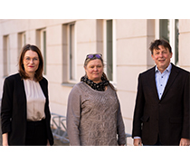 Doreen Wolff, Dr. Ute Bank und Prof. Dr. Achim Kaasch